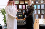 مؤسس ورئيس «رصانة» يستقبل وفدًا من مؤسسة «كونراد أديناور».. ونائب السفير الإيطالي ونائب رئيس بعثة سفارة‫أستراليا لدى السعودية في زيارة تعريفية للمعهد