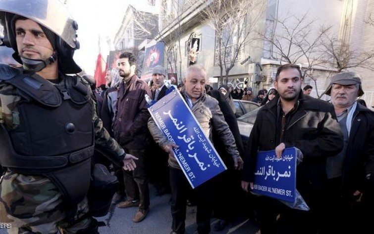 قوات فض الشغب في طهران بعد جنازة رفسنجاني.. و روسيا لا تسعى لشراء ماء إيران الثقيل