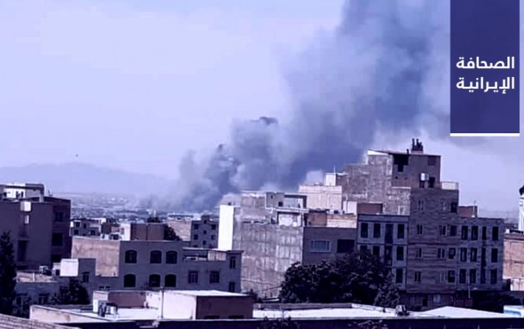 إعادة فتح معبر مندلي الحدودي بين إيران والعراق.. وحريق في مبنى من 10 طوابق في طهران